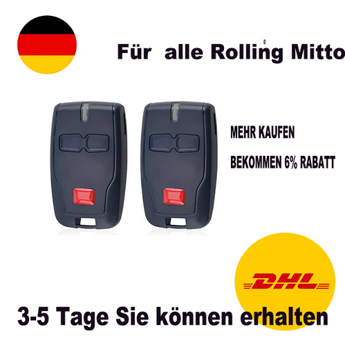 2stk garagentor handsender - 2stk,