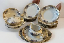 Tafelservice Geschirrset 7 Personen Winterling Bavaria Vintage 70 J Porzellan