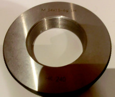 Alles muß raus Neuer Gewindeprüfring**Gewindelehre** M54x1,5mm-6g links  HK240