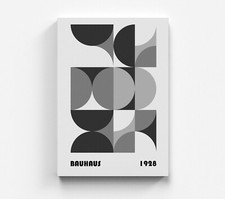 Bauhaus Abstract Leinwandbild