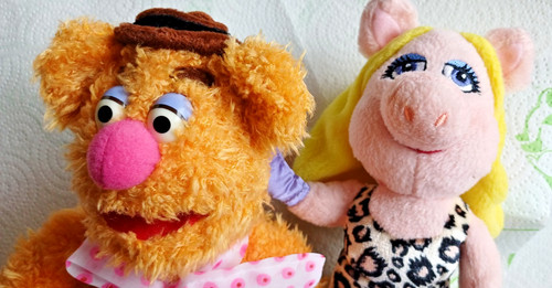 Muppets set fozzie heunec - muppets,