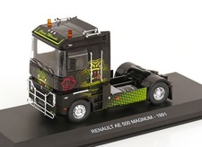 1:43 Hachette Renault AE 500 Magnum Green Mamba 1991 black