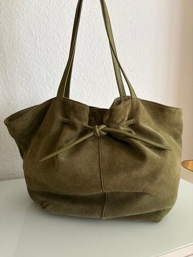 Großer wildleder shopper - großer,