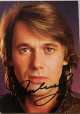 ROLAND KAISER AUTOGRAMM KARTE