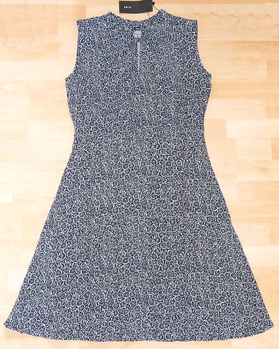 Zero kleid blau - zero, weiß