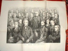 Original alter antiker Druck