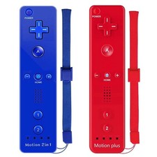 Zwei / 2x Remote Motion Plus Controller Fernbedienung - Nintendo Wii (NEU) 🆕✅