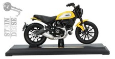 Ducati Modell Motorrad 1:18 - 800 Scrambler Icon Gelb/Schwarz