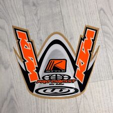 Werx Aufkleber Motorrad Motocross KTM Pro Circuit Kotflügel vorne Universal