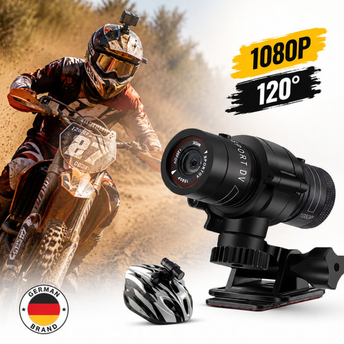 Wasserdichte action cam 1080p - action,