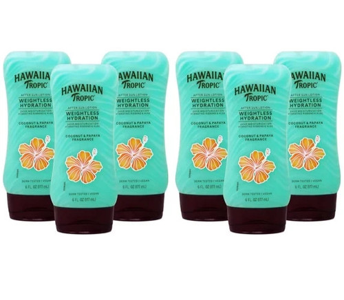 Hawaiian tropic after - hawaiian, (6-pack)