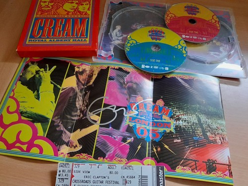 Eric clapton autogramm dvd - clapton,
