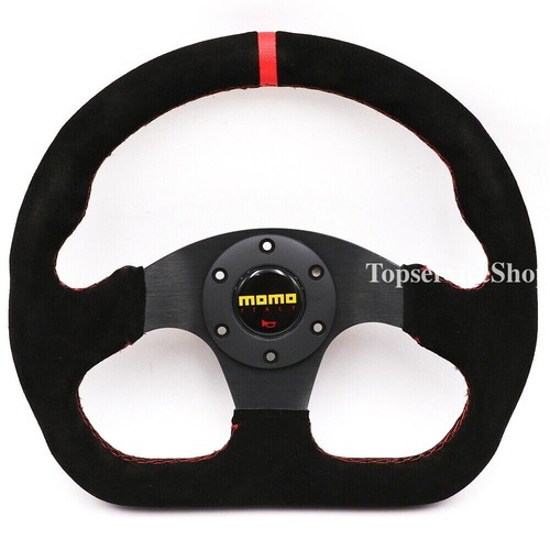 320mm momo black suede - 320mm, leather