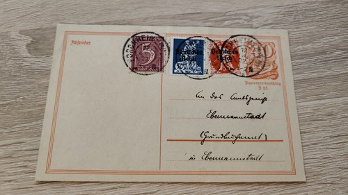 Postkarte forchheim - dr,