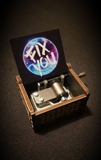 Coldplay Fix you Holz Spieluhr