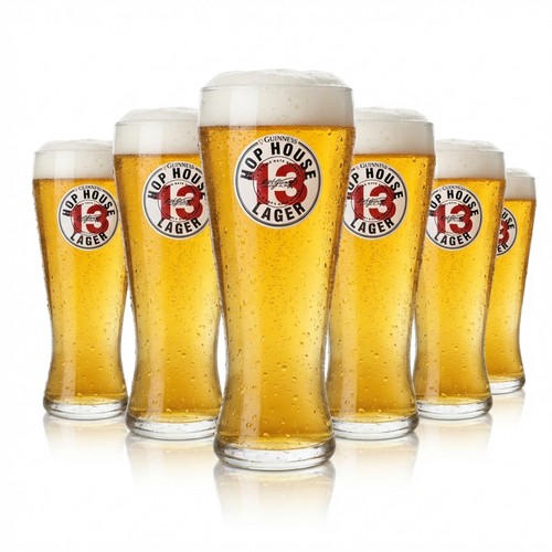 Guinness bier glas - 6x,
