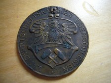 A104) Große alte Medaille - Landwirtschaftskammer OBERSCHLESIEN, Tierzucht