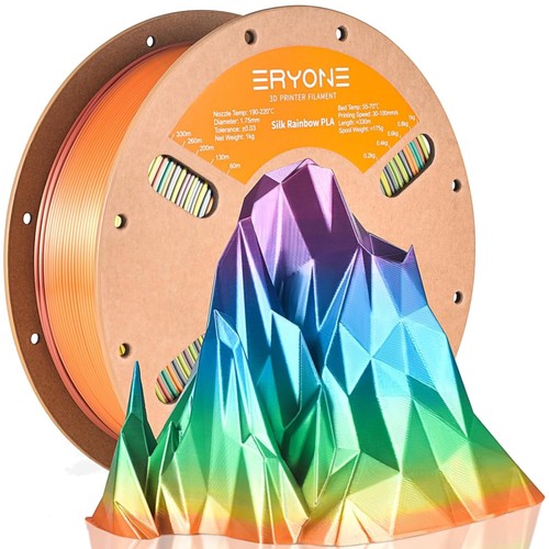 Druck filament pla - pla, rainbow