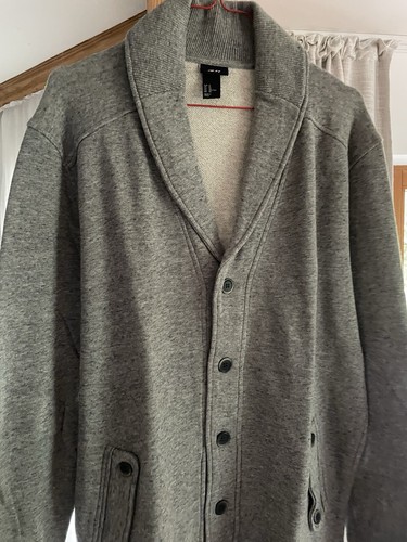 Herren strickjacke gr xl - h&m,
