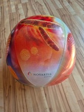 Wasserball Novartis Behring XXL orange bunt 54 cm Beachball riesig