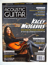 Acoustic Guitar Magazine 2014 May Kacey Musgraves Hot Rod Resonator Hummingbird
