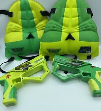Teenage Mutant Turtles LASER TAG Mega Laser Game Retired Working TMNT Rare