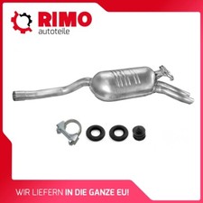 für Mercedes W124 260E 300E Stufenheck Endschalldämpfer Auspuff Mit Montagesatz