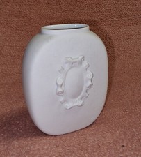 HUTSCHENREUTHER Tirschenreuth Bisquitporzellan Blumen Vase Porzellan Tischvase