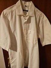 kurzarm hemden herren L/41 ETERNA  Weiss