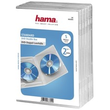 Hama dvd doppel - hama, dvd-doppel-leerhüllen