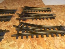 6 LGB Handweichen 1200, 1210, 4x rechts, 2x links, ohne Antrieb, für Bastler