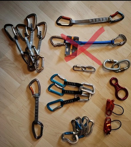 Kletterzubehör mehrere - kletterzubehör,,