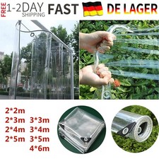 Transparent PVC Abdeckplane