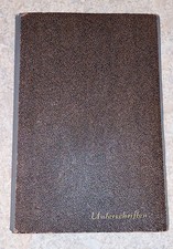 Unterschriften Mappe DDR gebraucht voll funktionstüchtig