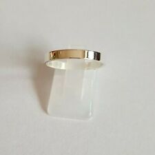 Silberring 925 Silber ohne Steine - glatt, ca.2,5 mm breit, Gr. 46 bis Gr. 72