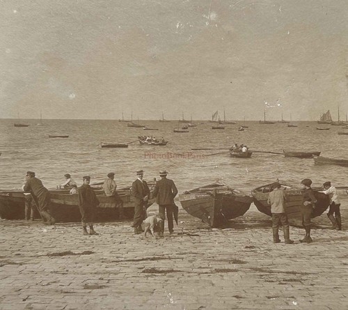 Frankreich strand boote bord - frankreich,