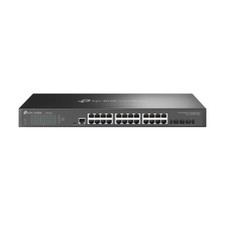 TP-Link Omada SG3428X Managed Switch 24 Gigabit Ports 4 SFP+ 128 Gbit/s 1U Rack