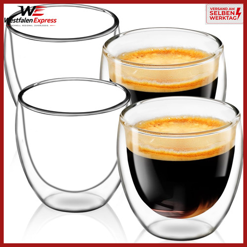Doppelwandige kaffeegläser - doppelwandige,
