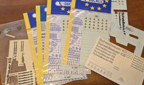Decals schmidbauer schwerlast - decals,
