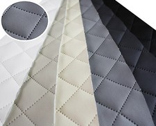 Kunstleder Gesteppt Möbel Textil Meterware Polster Stoff PU- Möbelstoff 50x140cm