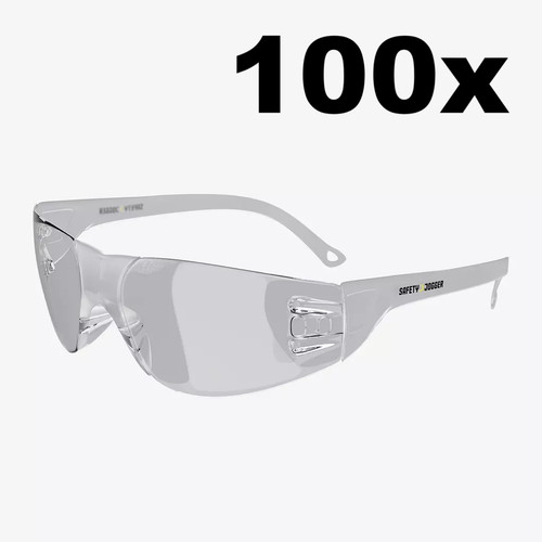 100x schutzbrille besucher - 100x,