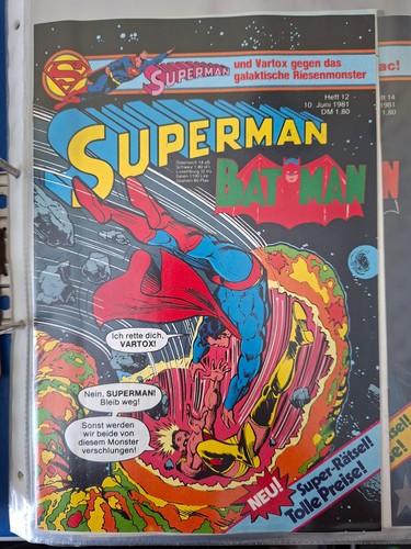 Superman batman heft 1981 - batman,