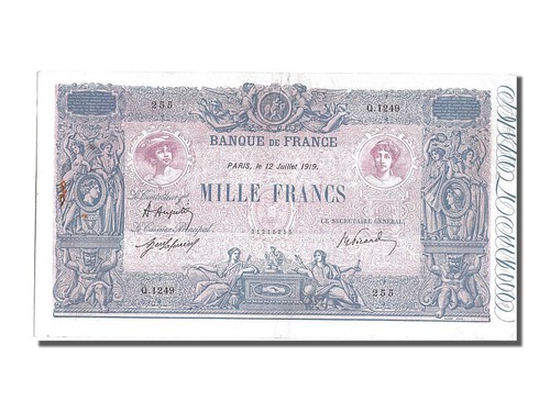 Geldschein frankreich 1000 - geldschein,,