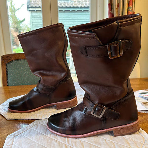 Handgefertigte braune leder - braune,