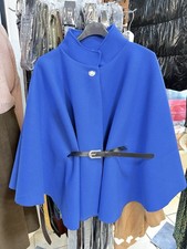 ✨ Eleganter Woll-Cape-Mantel