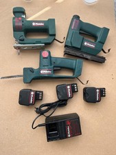Metabo 9.6v akku geräte konvolut (Stichsäge, Tacker & Säbelsäge)