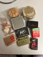 Konvolut alte Seife 9 Stück + Herz-Seifen Hotel-Seife Savon Maya