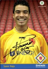 Autogrammkarte Fußballer