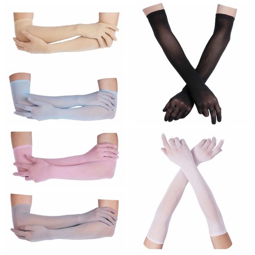 Damen sheer lang - sheer, handschuhe