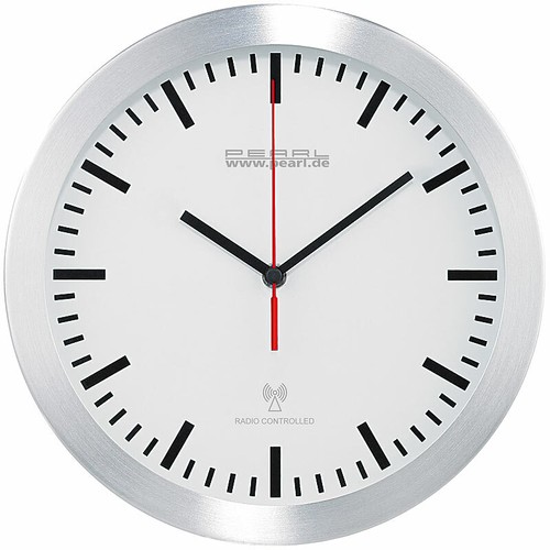 Pearl elegante funk - pearl, funk-wanduhr